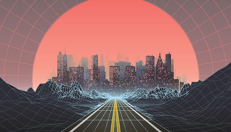 futuristic city